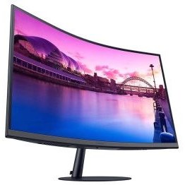 تصویر مانیتور خمیده 32 اینچ سامسونگ LS32C390EA Samsung C390 LS32C390EA 32 inch 75Hz Gaming Monitor