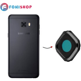 تصویر شیشه دوربین اصلی سامسونگ Galaxy C5 