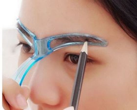 تصویر شابلون ابرو برند eyebrows template 