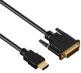 تصویر کابل تبدیل DVI به HDMI دی نت ا D-NET DVI-D to HDMI Cable D-NET DVI-D to HDMI Cable