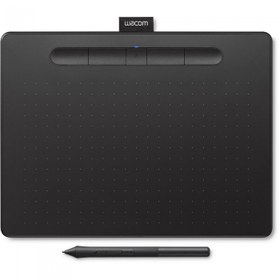 تصویر قلم نوری بلوتوث اینتوس مدیوم وکام مدل CTL6100W Wacom Intuos Medium BT CTL6100W