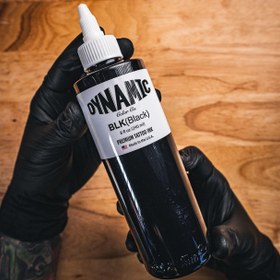 تصویر جوهر مشکی تاتو Dynamic BLACK 