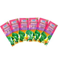 تصویر کرم برنزه کننده فلورسان مدل ICE BRONZING CREAM حجم 15 میلی لیتر بسته 6 عددی 