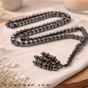 تصویر تسبیح 101 عددی حدید اصل سنگ ضد استرس 