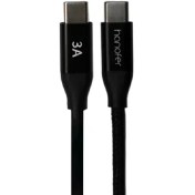 تصویر کابل دو سر تایپ سی هانوفر کنفی 