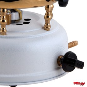 تصویر سماور گازی سه کاره ترموکوبلدار مهیا Thermocouple three-function gas samovar mahia