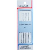 تصویر سوزن لحاف دوزی سایز 3/5 بسته 5 عددی Long Sewing Needles