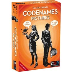 تصویر بازی فکری سی جی ای مدل Codenames CODENAMES