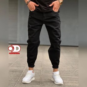 تصویر شلوار جین مام فیت مردانه رنگ مشکی جدید کد rq845 - 3 Men's Mama Fit Jeans Ice Cream Zapp.