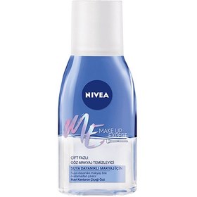 تصویر پاک کننده قوي آرايش چشم و لب نیوا NIVEA DOUBLE EFFECT EYE MAKE UP REMOVER