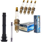 تصویر پک افزایش شتاب و قدرت تقویتی اقتصادی موتور EF7 سمند ملی - وایر بوت EF7 و شمع برو تک پلاتین Z5 فرانسه مناسب برای سمند ملی دنا