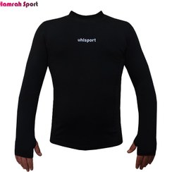 تصویر لباس استرج انگشتی ال اسپرت Uhlsport مدل uhl-black اعلا 