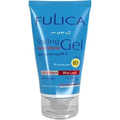 تصویر ژل موی مرطوب فولیکا (Fulica) مدل Wet Shine حجم 150 میلی‌لیتر فولیکا