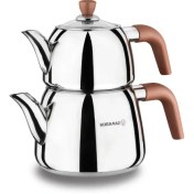 تصویر کتری و قوری کرکماز مدل A049 ظرفیت ۲ لیتر استیل ضد زنگ 