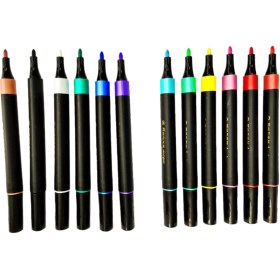 تصویر ماژیک چند منظوره مدل اکریلیک بسته 12عددی 