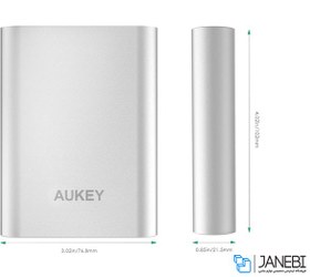 تصویر پاور بانک آکی Aukey PB-T1 10400mAh Power Bank 