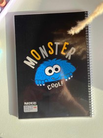 تصویر دفتر۶۰برگ مجلد مشکی ۴۸ 