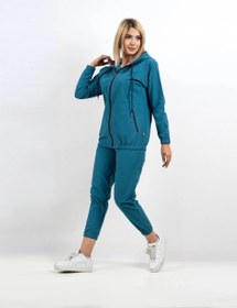 تصویر ست سوییشرت شلوار نایک کتان - کتان / nike