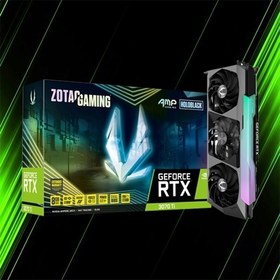 تصویر کارت گرافیک زوتاک RTX 3070 Ti AMP Extreme Holo 