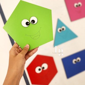 تصویر اشکال هندسی بزرگ 