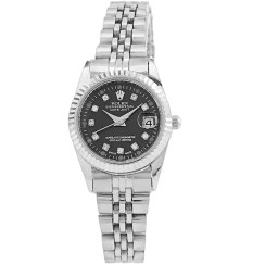 تصویر ساعت مچی زنانه رولکس ROLEX مدل دیت جاست کد 1048 ا Rolex DATEJUST Women's wristwatch model - 1048 Rolex DATEJUST Women's wristwatch model - 1048