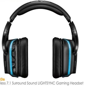 تصویر هدست گیمینگ لاجیتک G933S Logitech G933S Wireless 7.1 Surround Sound LIGHTSYNC Gaming Headset