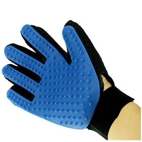 تصویر دستکش ماساژ حیوانات تروتاچ مدل Desheding Glove ا TrueTouch, Five finger Deshedding glove TrueTouch, Five finger Deshedding glove