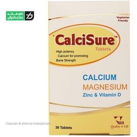 تصویر قرص کلسی شور ویتان 30 عددی Vitane Calcisure 30 Tablets