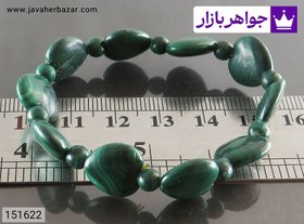 تصویر دستبند سنگی مالاکیت جذاب زنانه کد 151622 