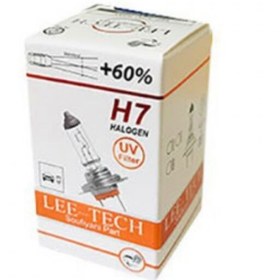 تصویر لامپ هالوژن خودرو دو خار اچ 7 55-60 وات برند لی تک H7 (لیتک Lee Tech H7 ) 