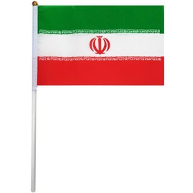 تصویر پرچم ایران پارچه ای کوچک 