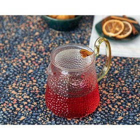 تصویر قوری شیشه پیرکس انگلیش هوم مدل Crystal Bird ENGLISH HOME Crystal Bird Pyrex teapot