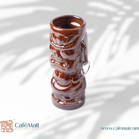 تصویر تیکی ماگ چاپ چاپ قهوه ایی 