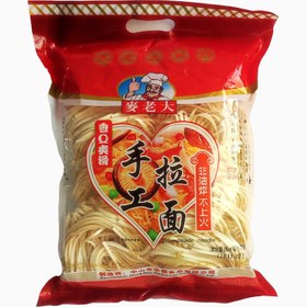 تصویر نودل دست‌ساز چینی آرد گندم 