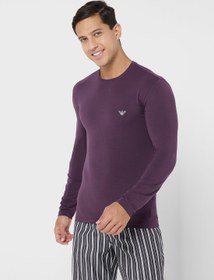 تصویر تی‌شرت آستین بلند یقه گرد برند Emporio Armani L/SLEEVE CREW NECK T-SHIRT