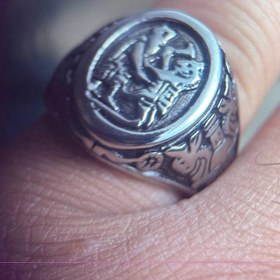 تصویر انگشتر استیل مردانه 