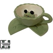 تصویر ست چای خوری سرامیکی قورباغه 