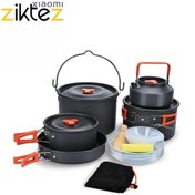 تصویر ست وسایل آشپزی کمپینگ گرین لاین Green Lion Camping Cookware Set