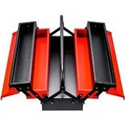 تصویر جعبه ابزار فلزی ۵۰سانت ۳طبقه آروا 