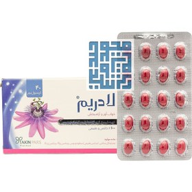 تصویر کپسول نرم ژلاتینی لادریم تکین پارس فارمد 40 عدد Takin Pars Pharmed Ladream 40 Softgel Capsules