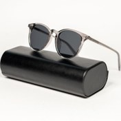 تصویر عینک آفتابی دست‌سیم گرد 