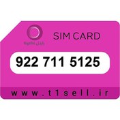 تصویر سیم کارت اعتباری رایتل 922.711.5125 