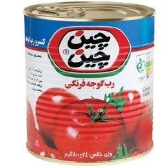 تصویر بسته 2 عددی رب گوجه فرنگی چین چین 800 گرمی 