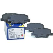 تصویر لنت ترمز عقب تویوتا لندکروزر 15-2008 کد SP1382 برند هایکیو - Hi-Q (اصل کره) toyota land cruiser hi-Q rear brake pads