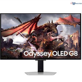تصویر مانیتور گیمینگ سامسونگ Odyssey G8 سایز ۳۲ اینچ OLED UHD 240 هرتز 