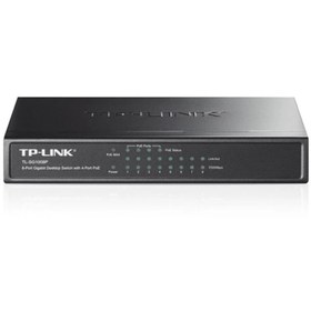 تصویر سوئیچ 8 پورت گیگابیت تی پی لینک TP-LINK TL-SG1008P 8-Port Gigabit Desktop Switch with 4-Port PoE 