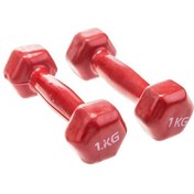 تصویر دمبل ایروبیک رکورد ۱ کیلوگرم بسته ۲ عددی 