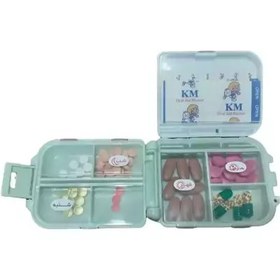 تصویر یادآور و نگهدارنده قرص 8 محفظه مدل Health Box (ارسال رایگان) 