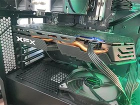 تصویر کارت گرافیک rx 580 