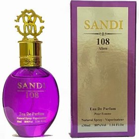 تصویر عطر جیبی 30 میل زنانه کد 108 سندی Sandi Eau De Parfum 108 For Women 30ml